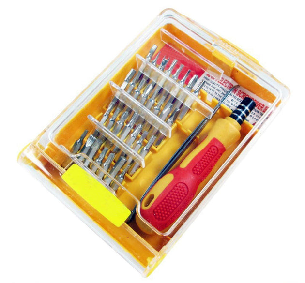 32 in 1 screwdriver set with magnetic holder