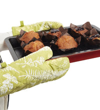 Cotton baking pad, heat proof, for use in microwave and oven