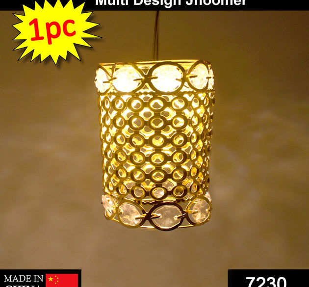 Mixed design diamond jhoomer.