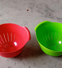 Strainer bowl for washing fruits and vegetables.