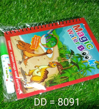 Interactive water doodle book for kids