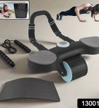 Elbow Support Roller with Timer & Skipping Rope