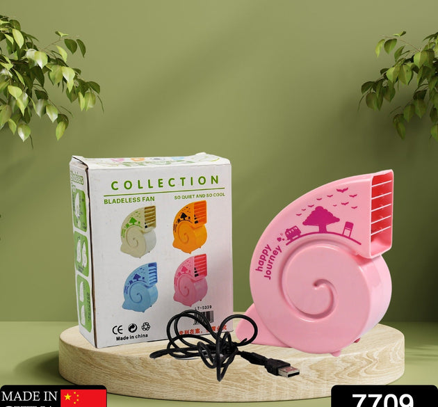 Cute Bright Color Desktop Office USB Mini Fan Battery USB Fans USB Mini Fans (Battery Not Include)