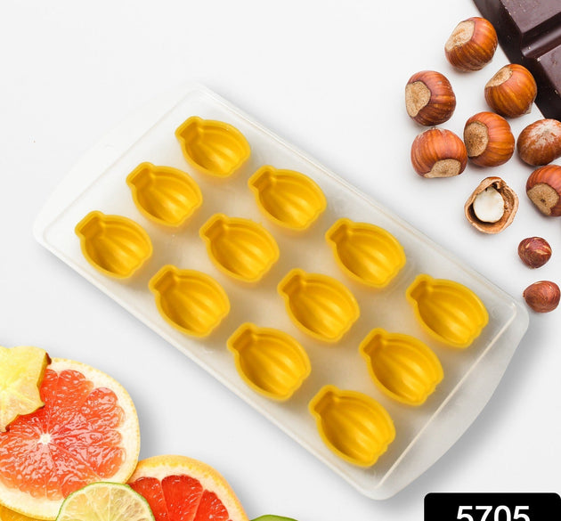 Silicone Mold Ice Cube Tray Creative Sweet Multi Type Ice Tray , Ice Cube Trays Multi Fruit Shape Ice Tray (1 Pc)