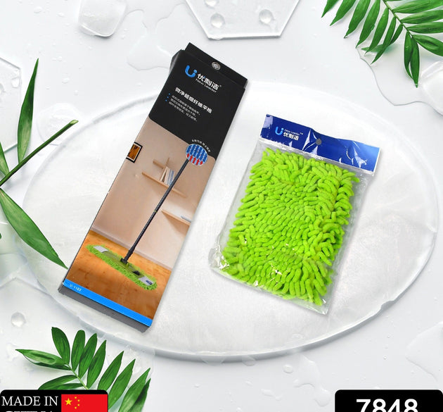 Microfiber flexible mop for cleaning