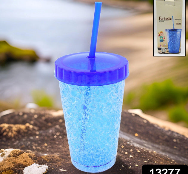 Plastic Reusable Sipper Tumbler 