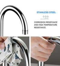 Electric faucet with easy installation for home use.