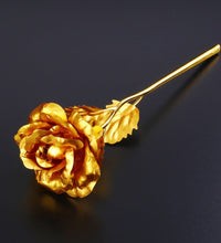 Office decor golden rose