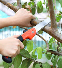 Compact and durable folding saw.