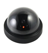 Wireless dummy CCTV camera with visible lens