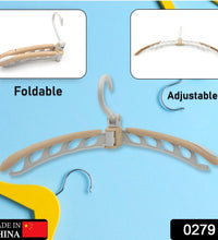 Travel clothes hanger, foldable, 360° rotating