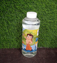 750ml bubble gun liquid refill bottle with colorful liquid inside