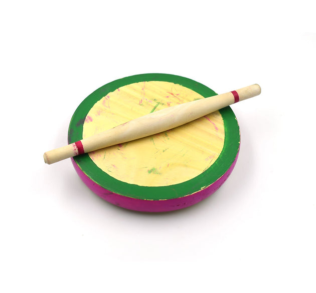 Cute kids chakla belan set, perfect for pretend play and kitchen fun at home.