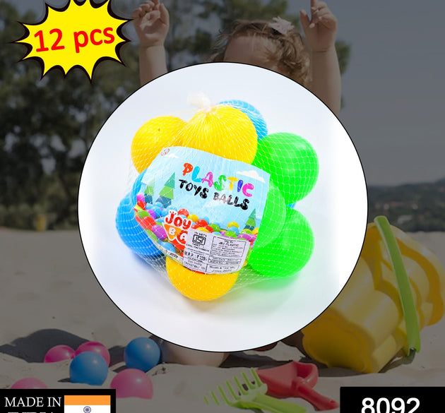 Multicolour balls for kids' play pits, safe and soft.