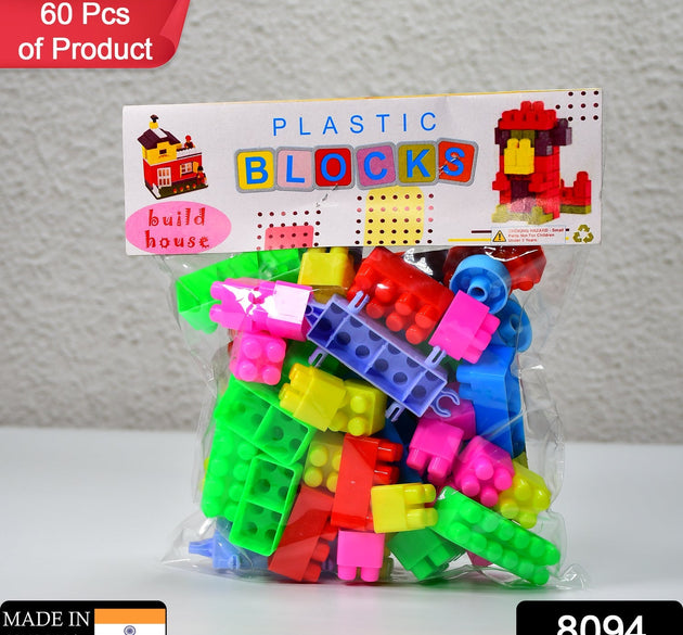 Multicolor blocks set for kids for play and learning