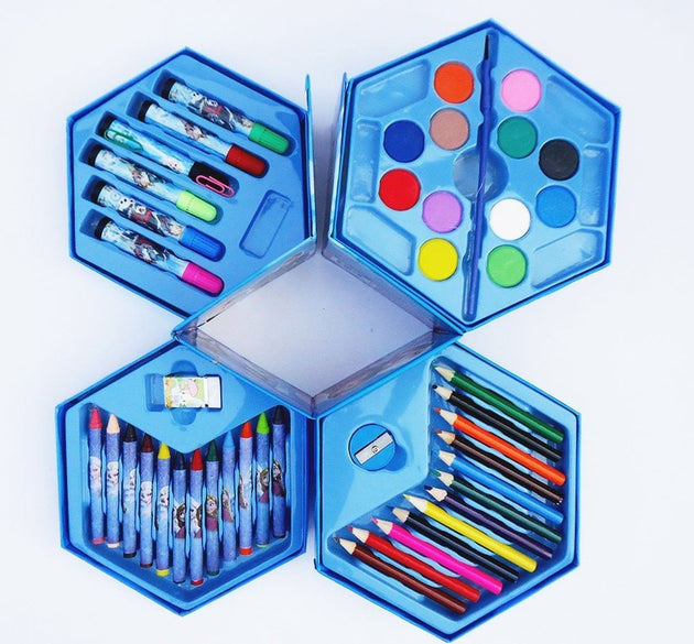 46 pcs art color set with pencils