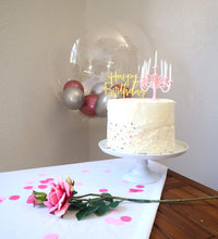 Elegant cake toppers and candle holders for special occasions