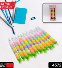 Multicolor pearl gel pens for kids' use