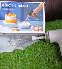 High power handheld mixer, portable with 2 mini whisks