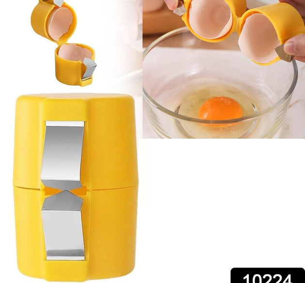 Egg Shell Opener Egg Cracker Tool for Raw Eggs Handheld 