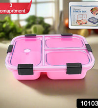 Plastic 3 Compartment Luch Box