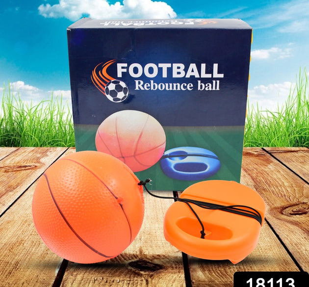 Football Rebound Ball with String (1 Set)