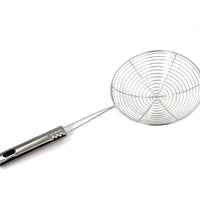 Stainless steel oil strainer for perfect fried food