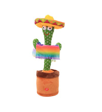 Cactus toy that dances and plays songs for children