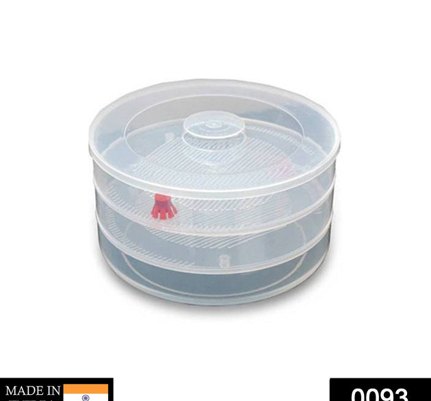 Plastic 3 compartment sprout maker