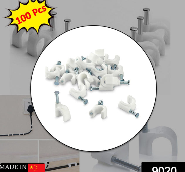 100-piece cable clip set