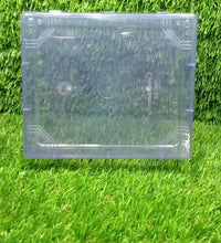 Transparent storage container with a secure lid, ideal for organizing and storing household items.