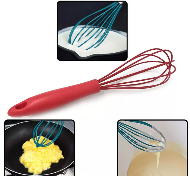 Silicone whisk for baking