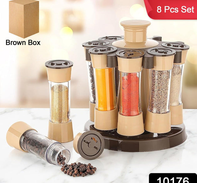 360 Revolving Spice Rack for Kitchen and Dining Table