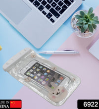 Transparent phone cover bag for protection