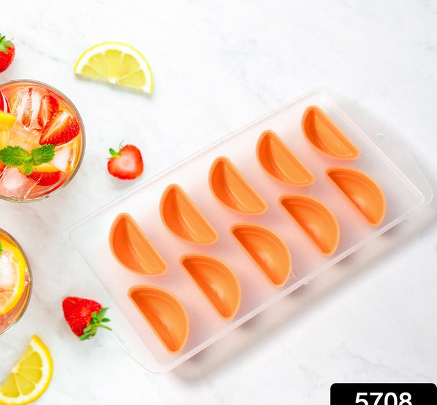 Silicone Mold Ice Cube Tray Creative Sweet Multi Type Ice Tray , Ice Cube Trays Multi Fruit Shape Ice Tray (1 Pc)