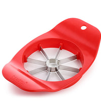 Ganesh plastic and stainless steel apple cutter, colors may vary.