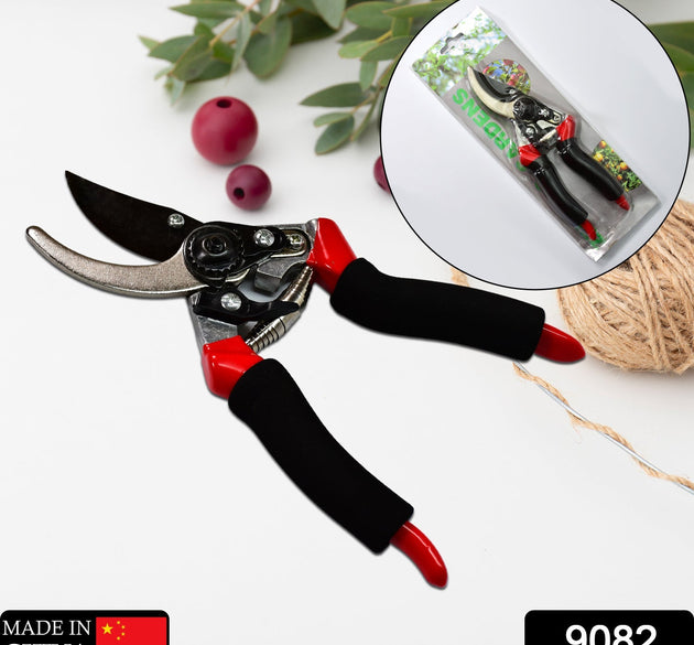 21cm red garden shears, sharp cutter for pruning