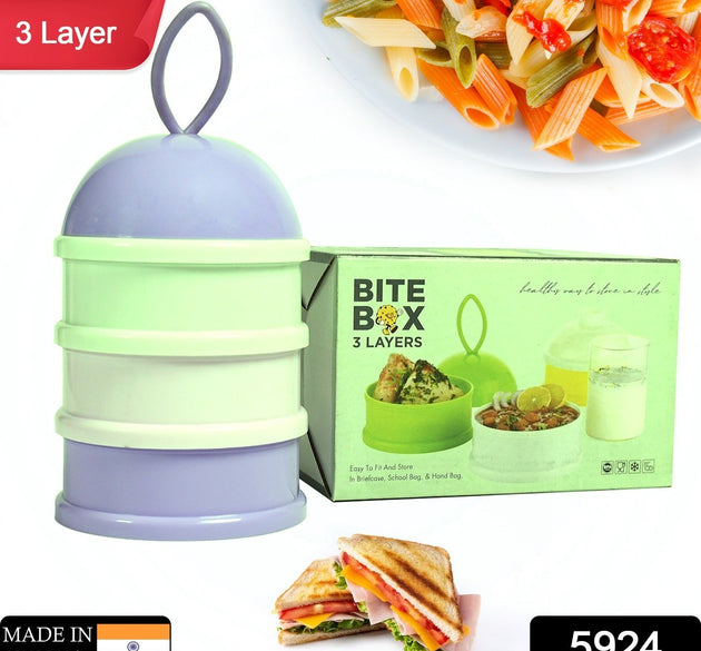 3-layer baby food storage box