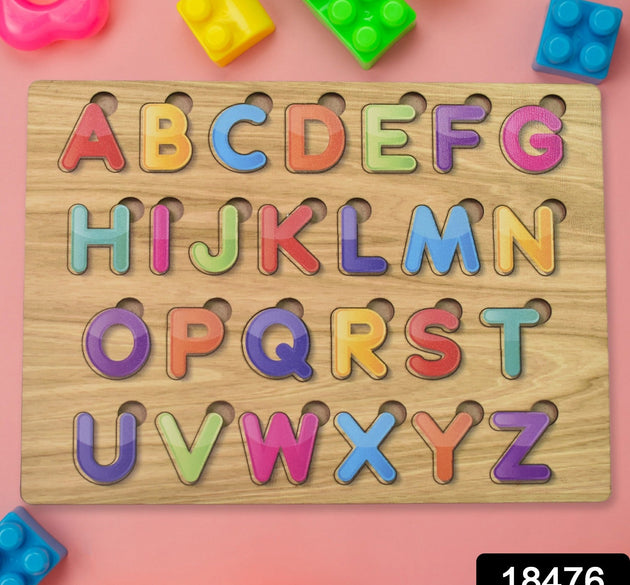 Coogam Wooden Alphabet Puzzle Board