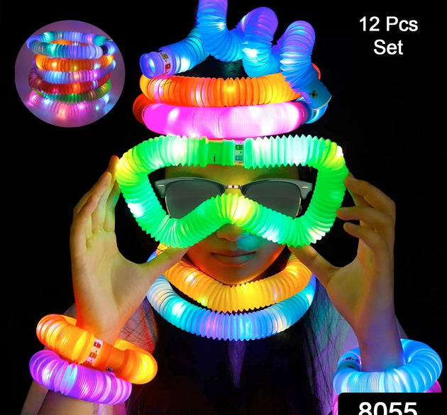 Colorful sensory pop tubes for kids and adults