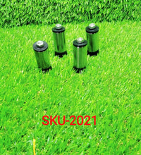 Set of stainless steel stove legs for LPG use.