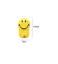 Smiley face hooks with 1 kg capacity