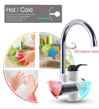 Instant heating faucet for energy-efficient hot water.