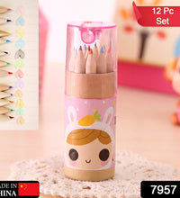 Colored pencils with manual sharpener for kids