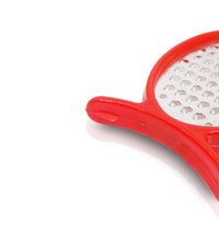 4-in-1 kitchen tool: peeler, slicer, grater, and cutter.