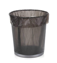 Eco-friendly small black garbage bag (17 x 19 inches) for recycling.