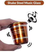 Stainless steel musical glass for kids with bell sound