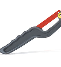 Handheld metal hacksaw with compact design