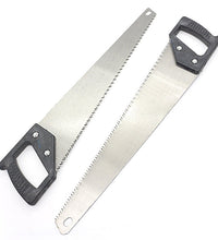 Hand saw with 450mm hardened steel blades.