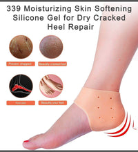 Heel repair silicone gel for dry skin.